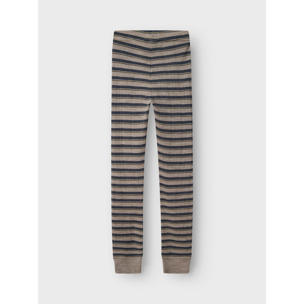 Køb Name It Satellite Ombre Blue Nkmwang Uld Needle Long Johns Stripe