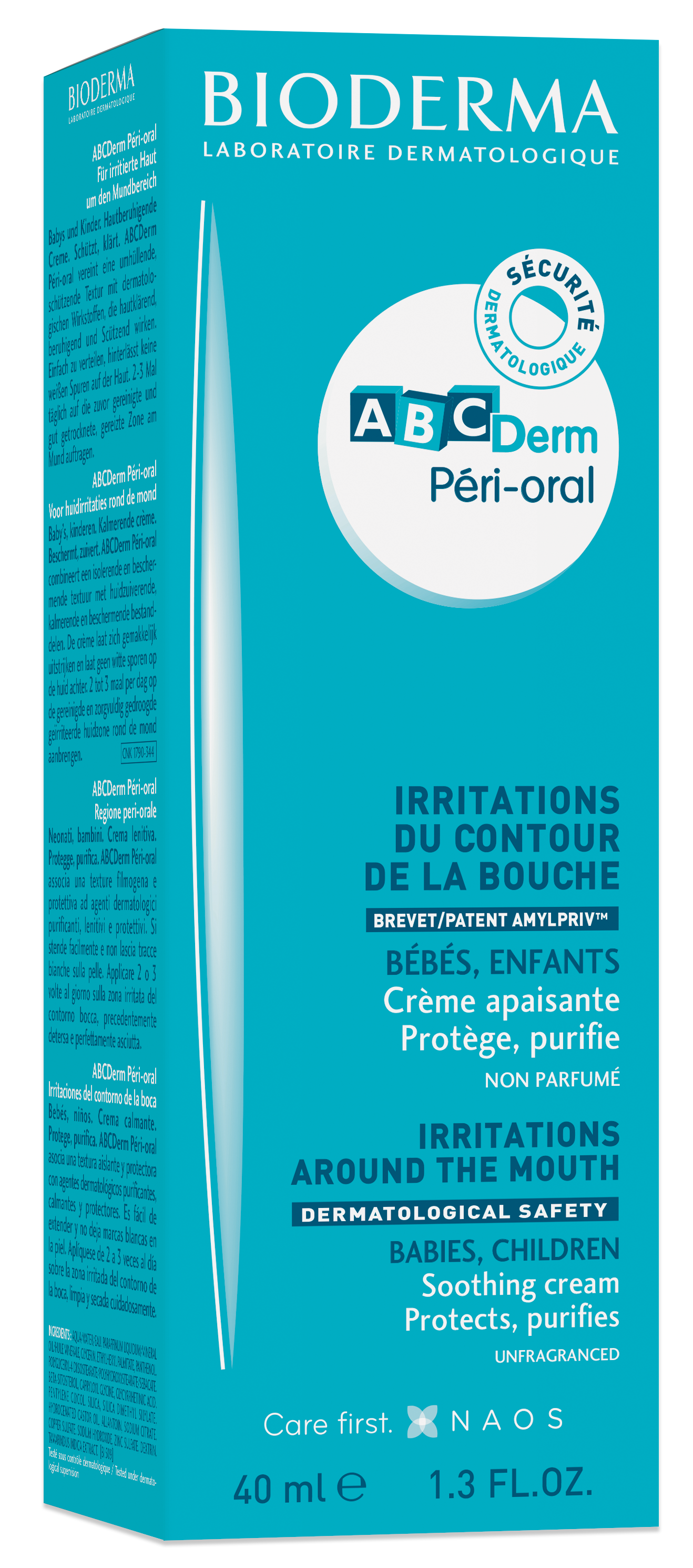 Bioderma ABCDerm Péri Oral Creme Tb 40 ml