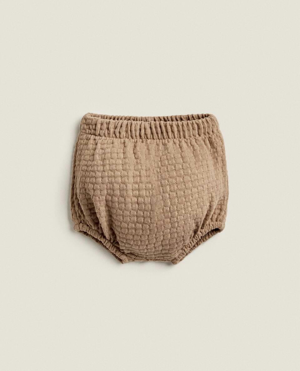 CALCINHAS DE TRICÔ PARA BEBÊ