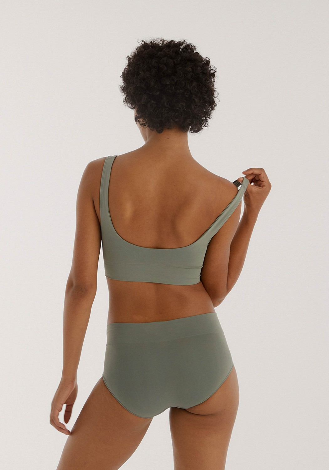 Organic Basics Bralette ReSmooth Seaweed