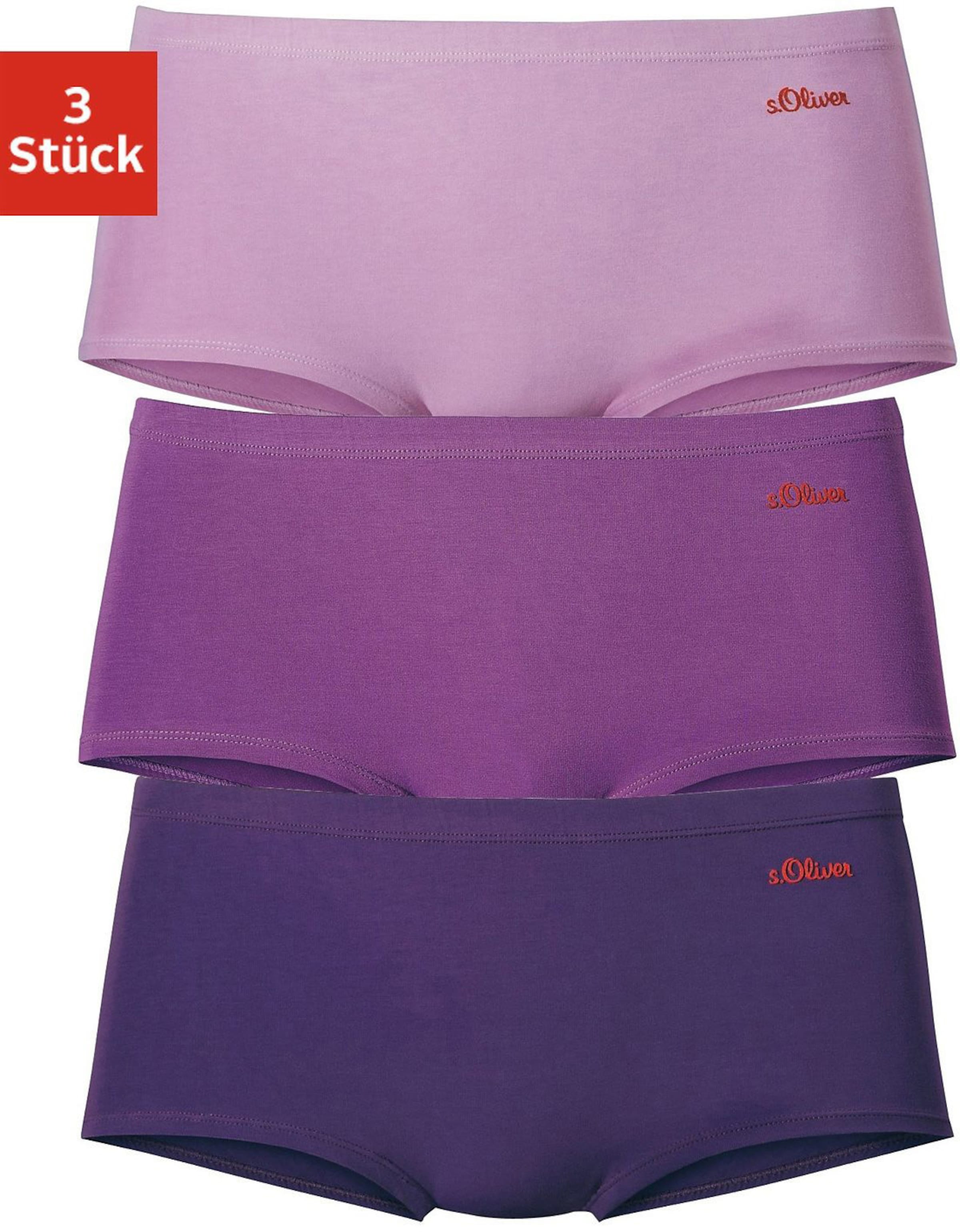 s.Oliver Panty in beere-lila