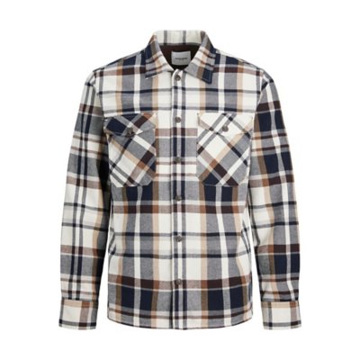 Chemise à manches longues homme Jjeeddie OverNoos JACK JONES