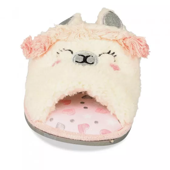 Chaussons licorne BLANC MERRY SCOTT