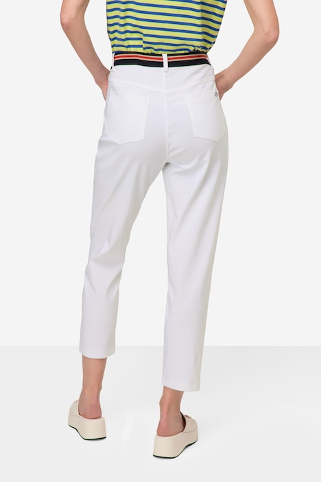 7/8-Bengalin Hose, gerades Bein, Elastikbund