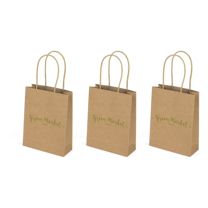Janod Epicerie Green Market en bois avec 32 accessoires
