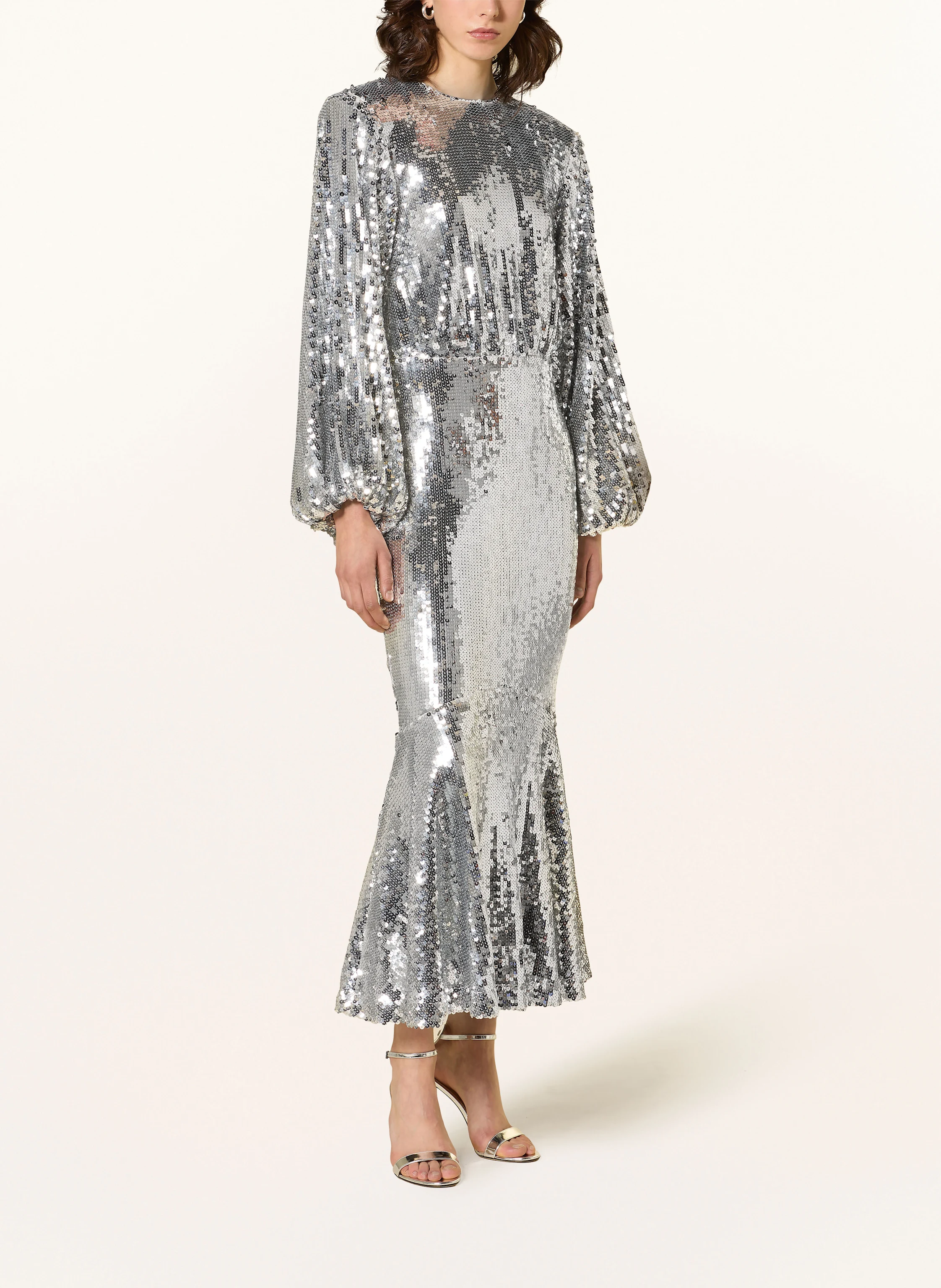 ROTATE Kleid mit Pailletten