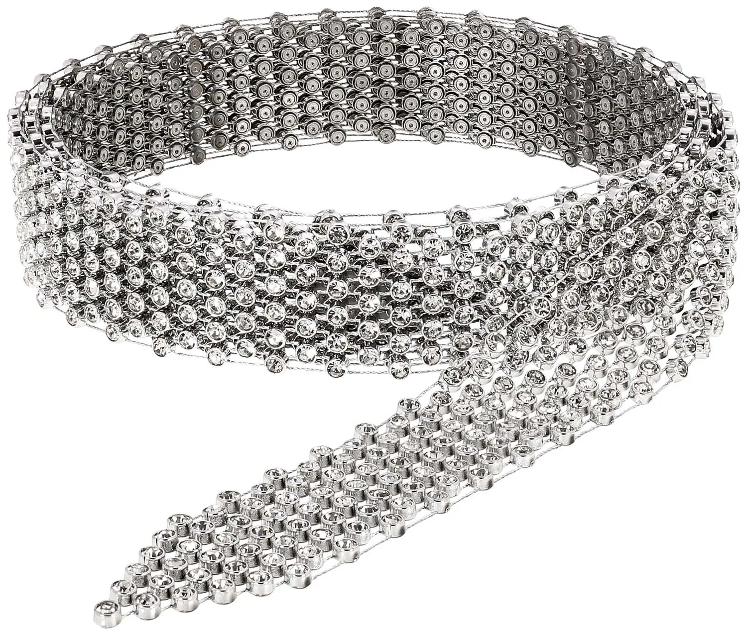 Choker - Silver Mesh