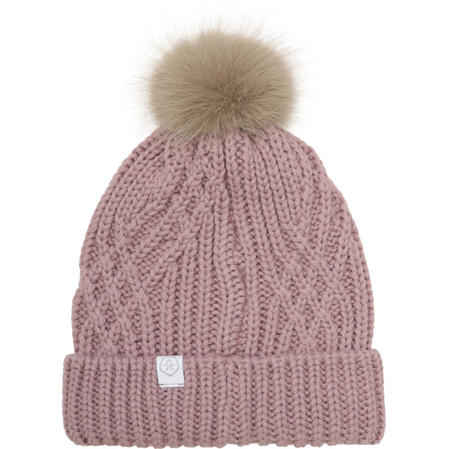 Color KidsHat W. Wool & Delachable Fur
