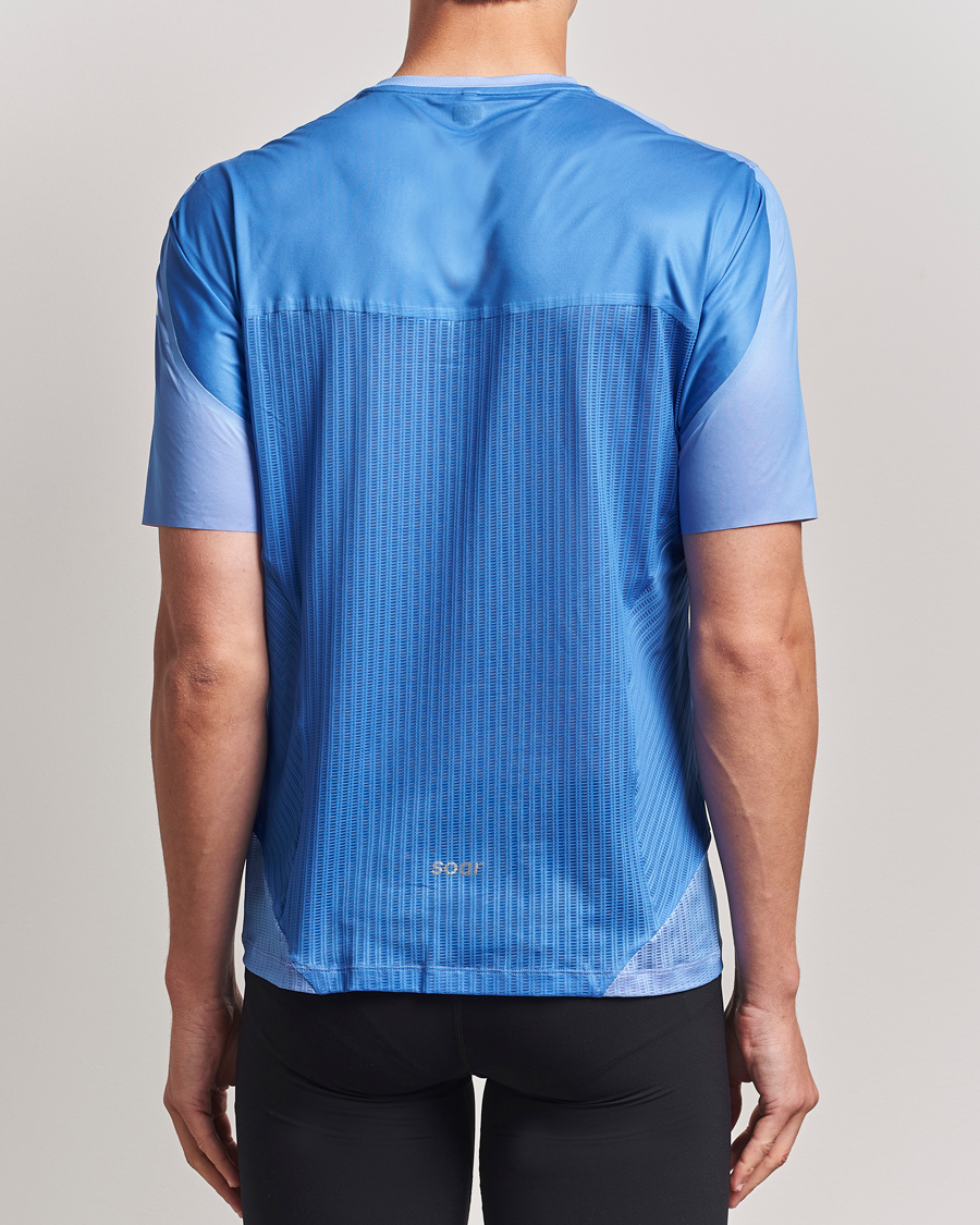 SOAR Running Hot Weather Tee Lilac Blue