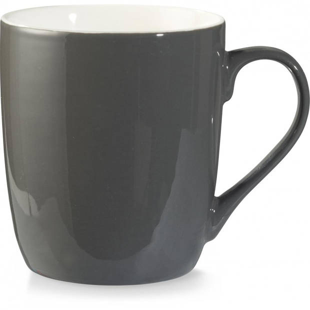 Blokker Mok KV - 200 ml - Donkergrijs