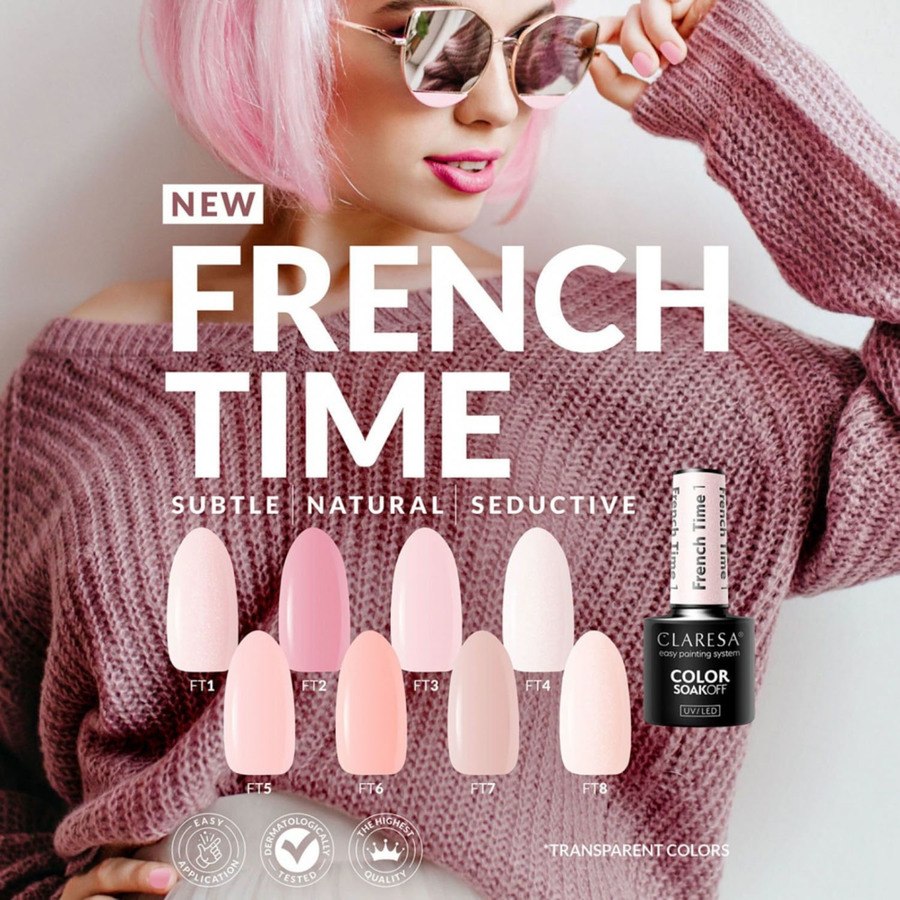 Claresa Color SoakOff French Time 05 5ml