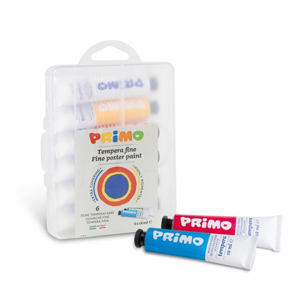 6 tubes de peinture gouache 18 ml