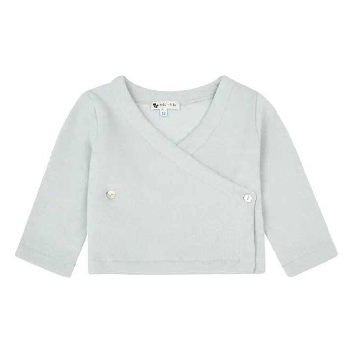 Risu Risu Cache-cœur Molleton Épais Butterly | Gris