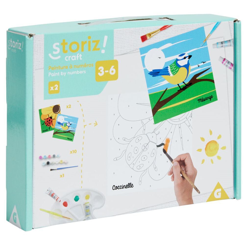 Activité carte à peindre x2