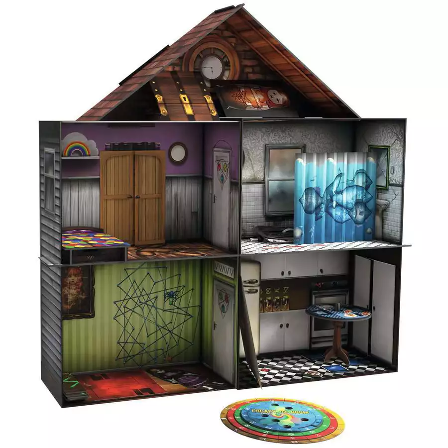 Thinkfun Escape the Room 3 - Das verfluchte Puppenhaus bunt