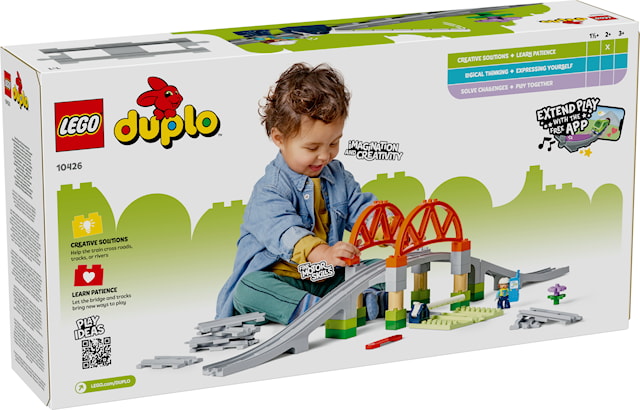 Utvidelsessett med togbro og skinner LEGO® DUPLO® Town (10426)