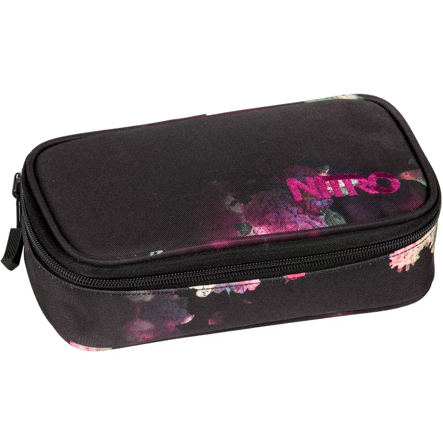 Nitro XL - Schlampermäppchen 21 cm black rose