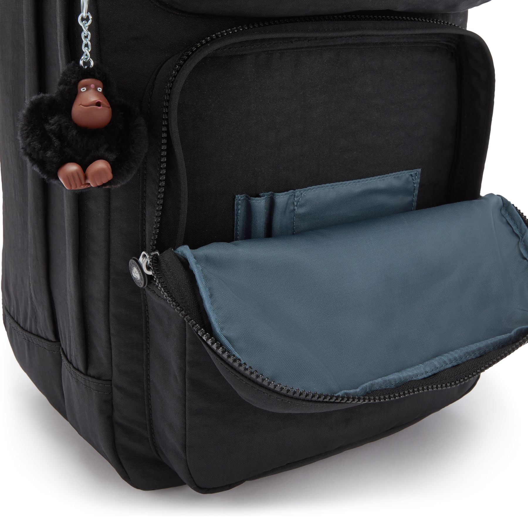 SCOTTY Grand sac à dos avec compartiment pour ordinateur portable - True Black