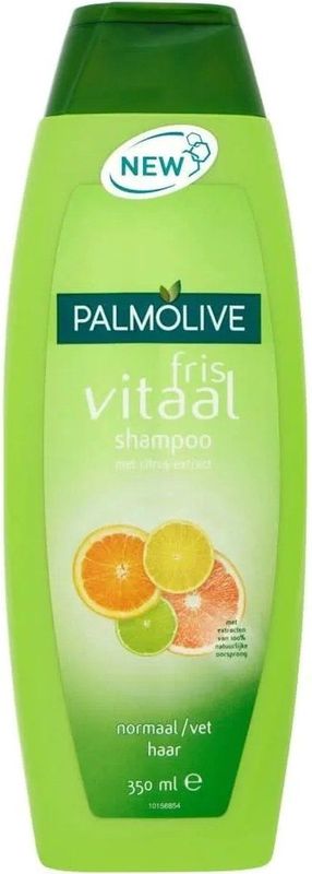 Palmolive - Shampoo - Fris Vitaal - Citrus-Extract - 100% Natuurlijke Oorsprong