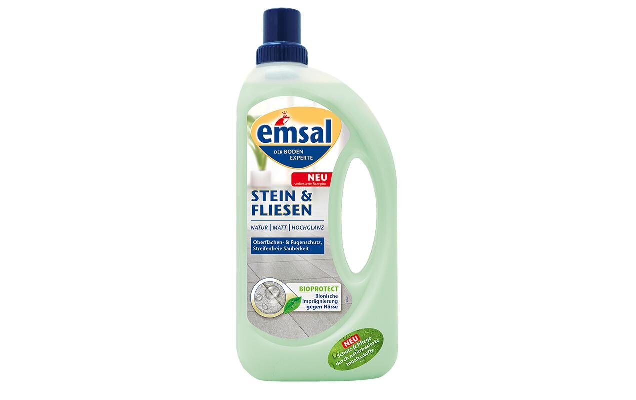 Bodenreiniger Stein & Fliesen, 1 lReinigungsmittel für alle Arten von Fliesen und Steinoberflächen inkl. Naturstein