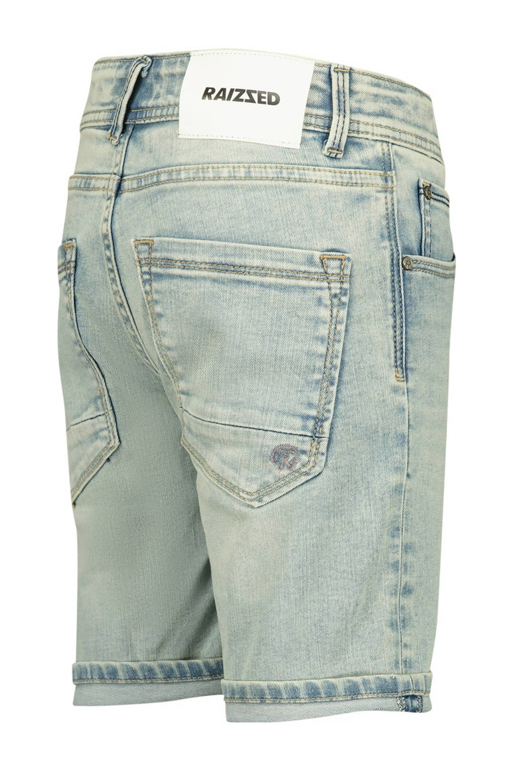 Raizzed denim short Oregon light blue stone