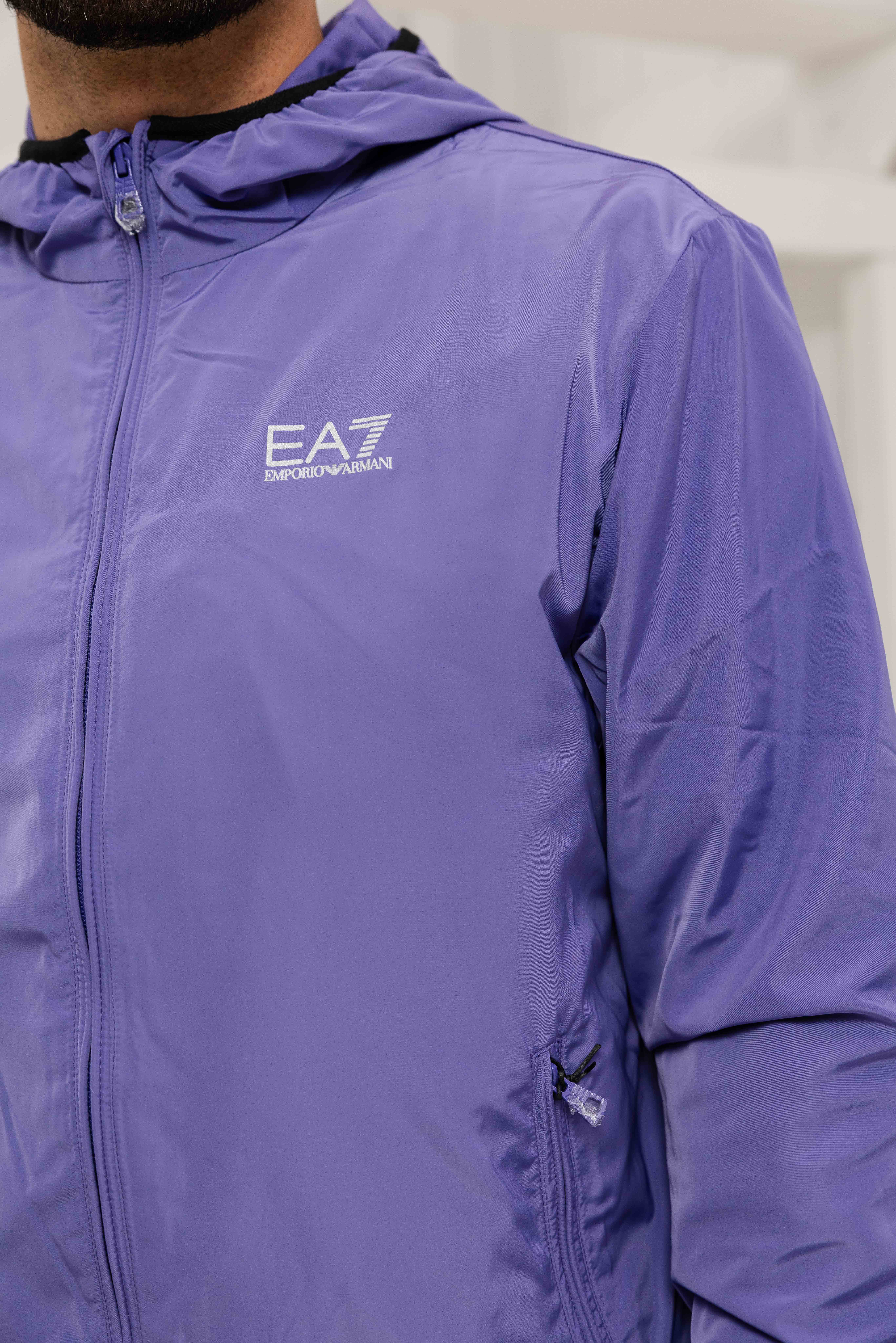 EA7 Emporio Armani 8NPB22 Windbreker Heren Paars
