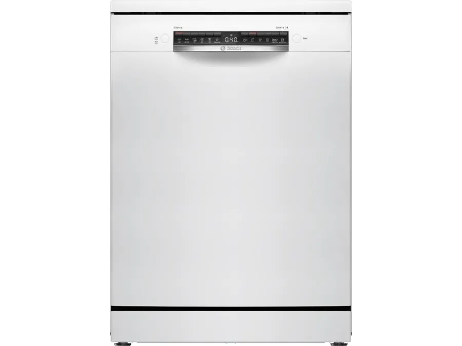 Bosch Serie | 4 SMS4HVW00E - Opvaskemaskine - Wi-Fi - Niche - bredde: 60 cm - dybde: 55 cm - højde: 81.5 cm - hvid