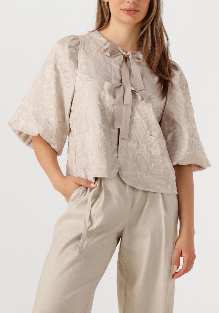 taupe summum blouses blouse jacquard