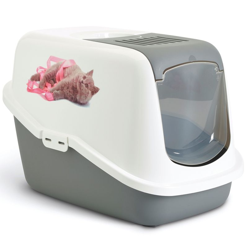 Maison de toilette Savic Nestor Impression Ruban