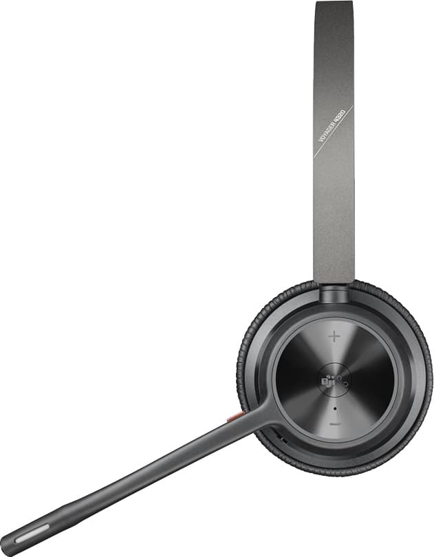 HP Poly Voyager 4320 MS Teams headset USB-A kabel med oplade-stander