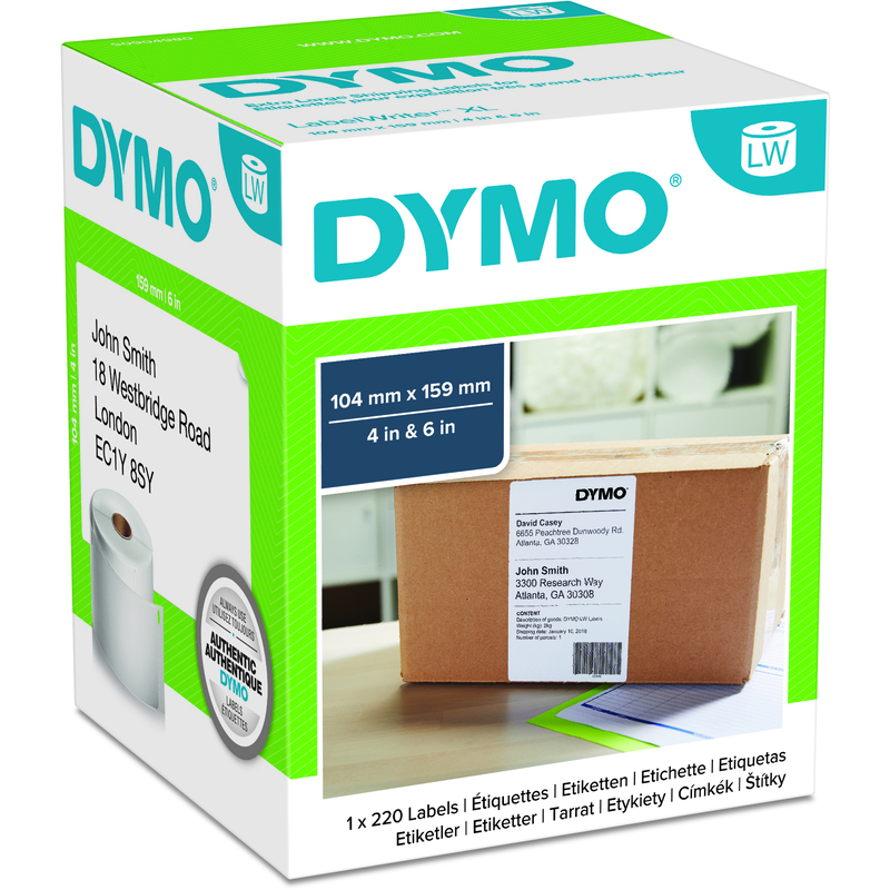 Dymo Etiketten LabelWriter, S0904980, 104 x 159 mm