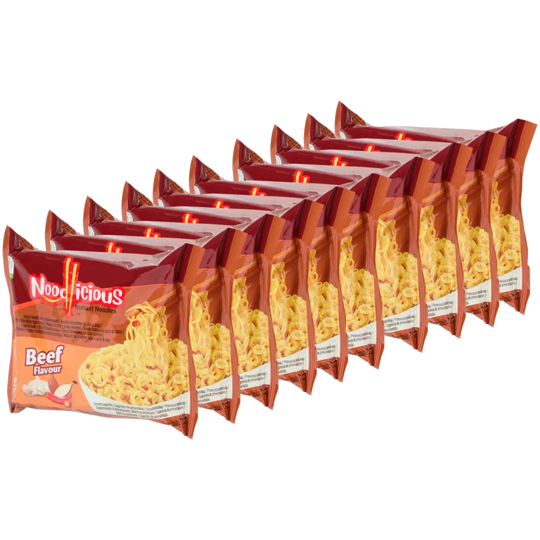 Noodlicious noodles Rundvlees 10 stuks