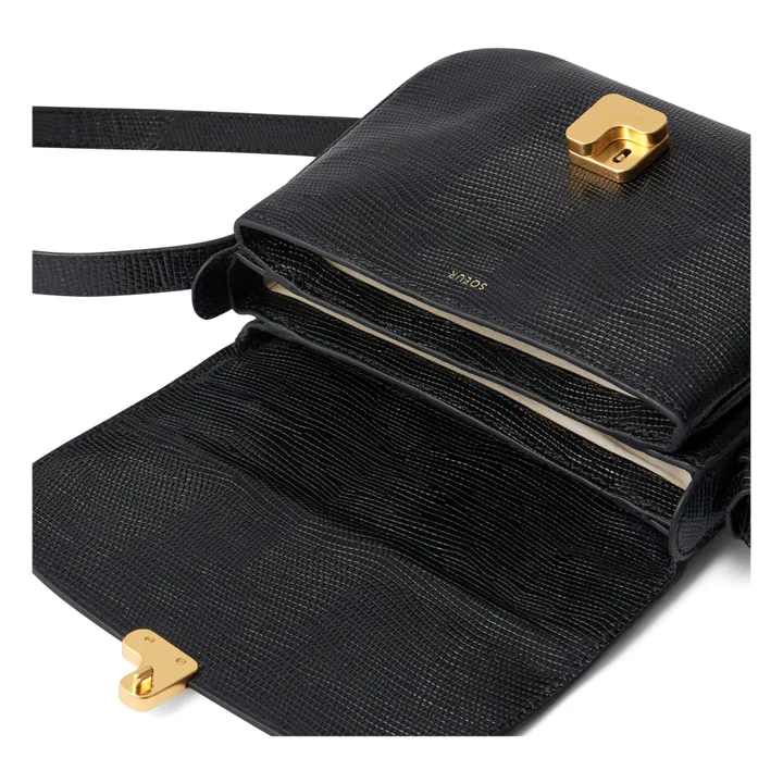 Soeur Sac Bellissima Mini Cuir de Buffle | Noir