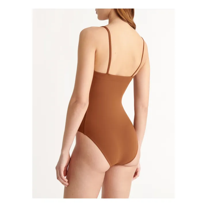 Eres Maillot de Bain 1 Pièce Aquarelle | Marron
