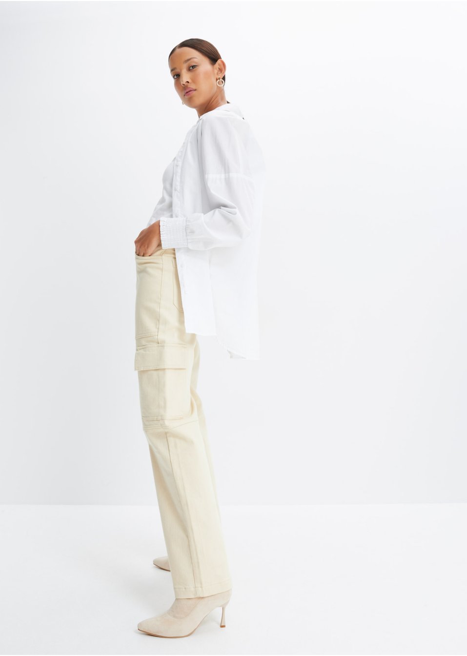 Pantalon cargo rallongé