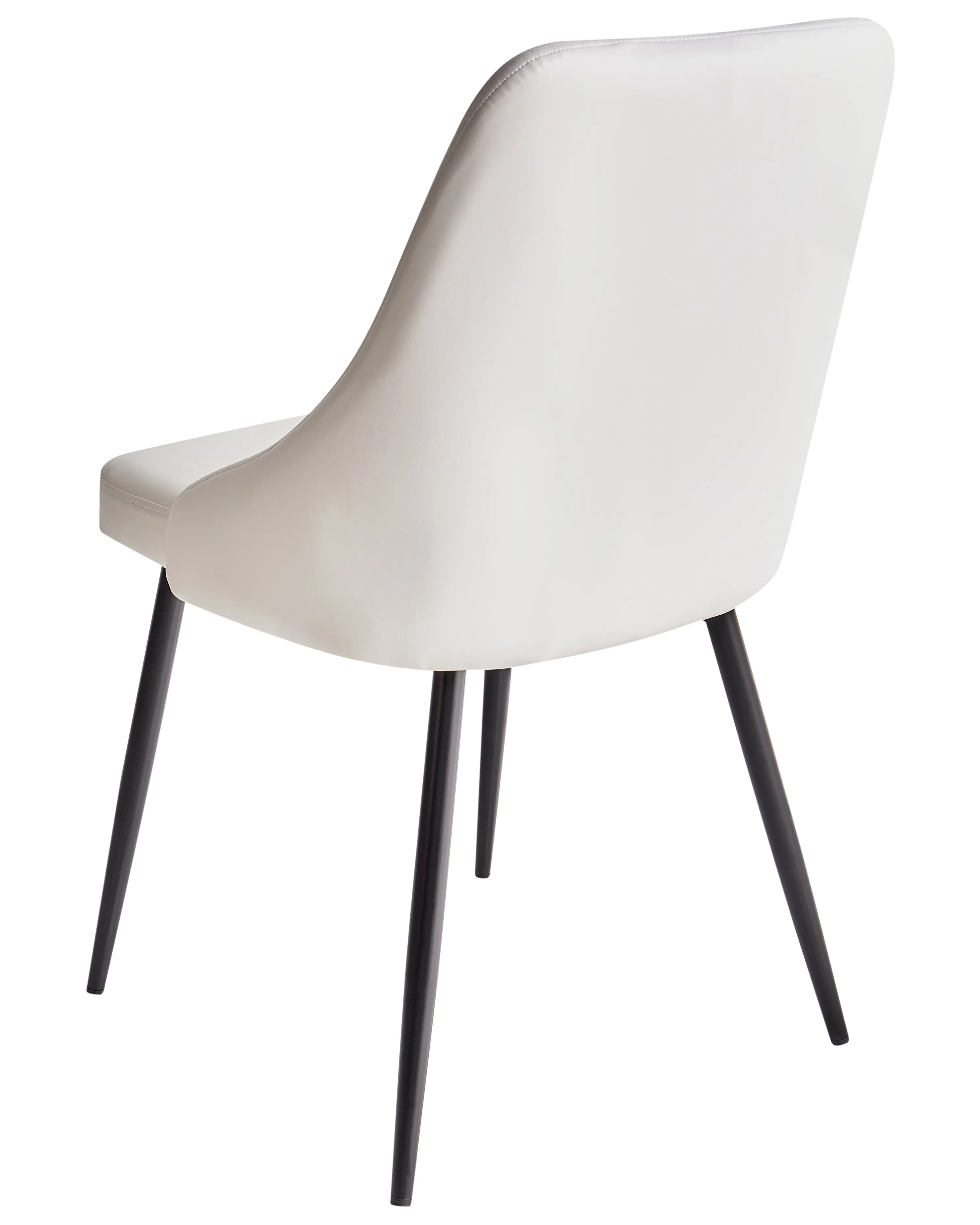 Set van 2 eetkamerstoelen VALERIE Kunstleer Wit