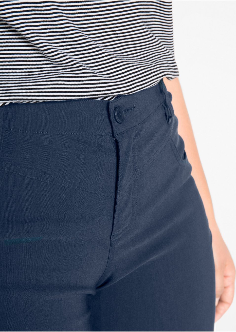 Pantalon extensible en bengaline, Straight