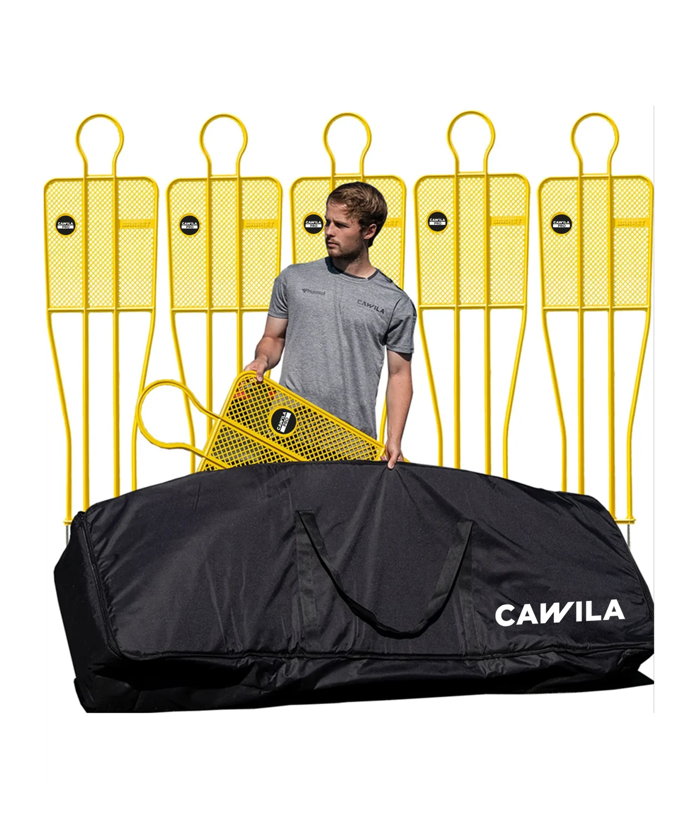 Cawila PRO Trainingsdummy180cm Gelb