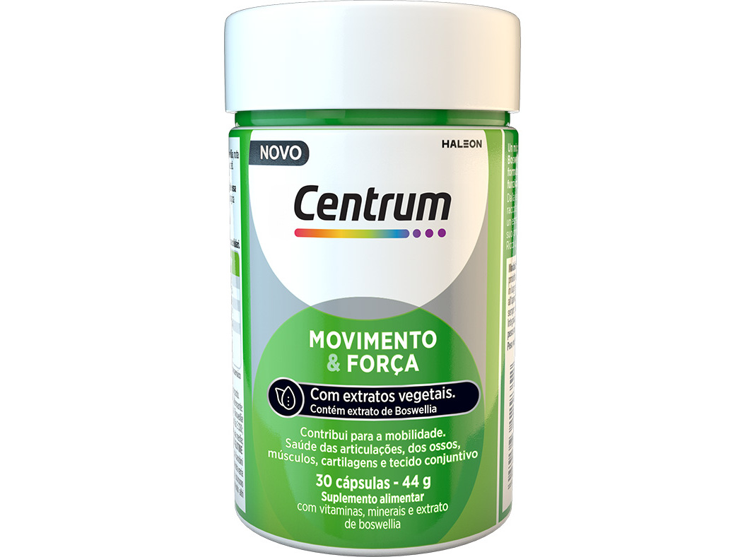 SUPLEMENTO CENTRUM MOVIMENTO E FORCA 30CAPS