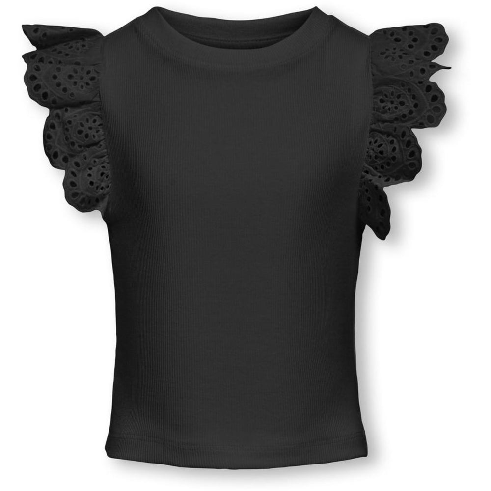 Køb kids ONLY Black Kogdrea Life S/S Top Jrs Noos