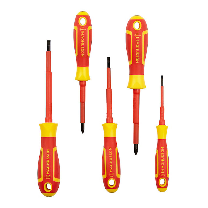 Tournevis VDE Magnusson - 5 pièces