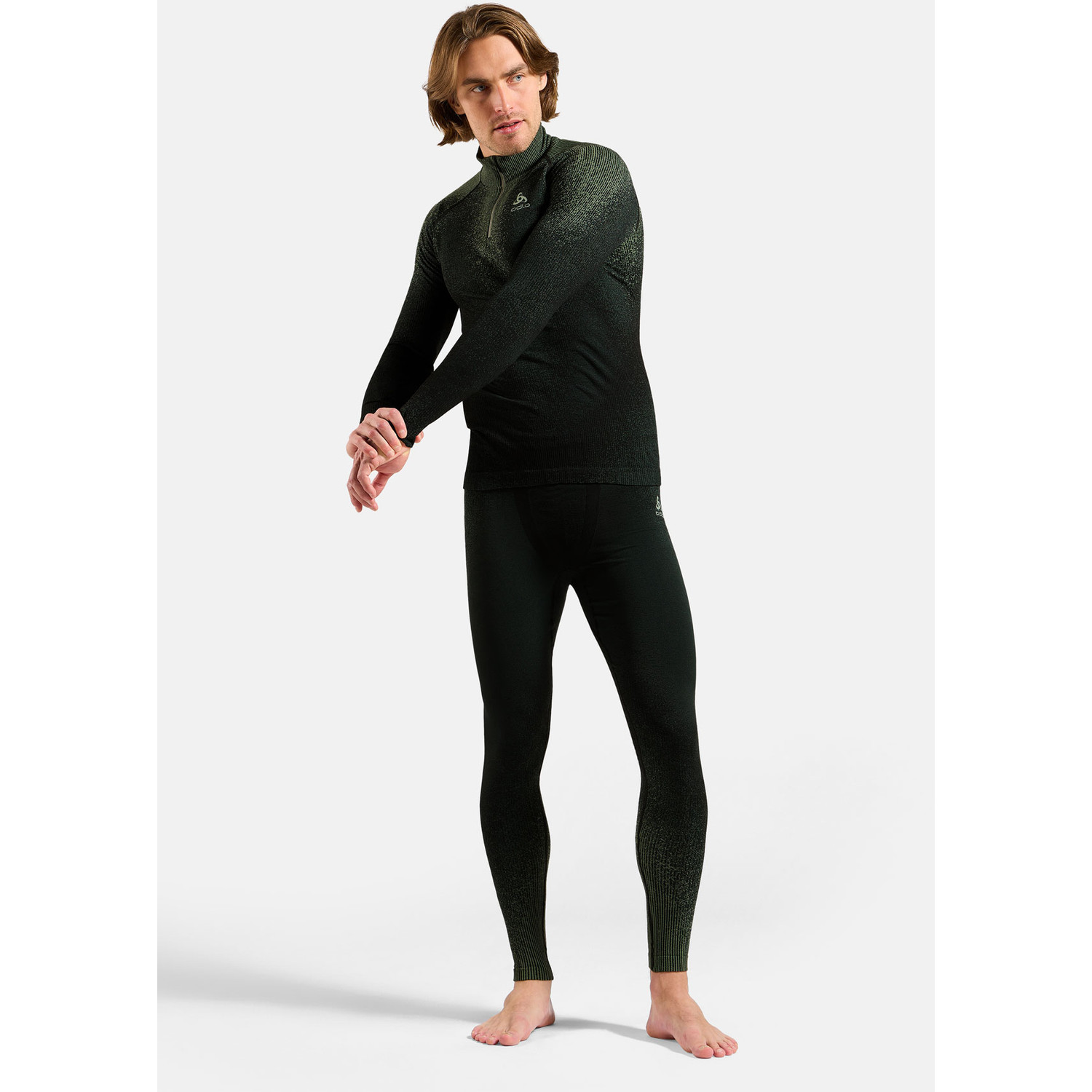 Odlo Blackcomb Eco Longsleeve Half-Zip Heren