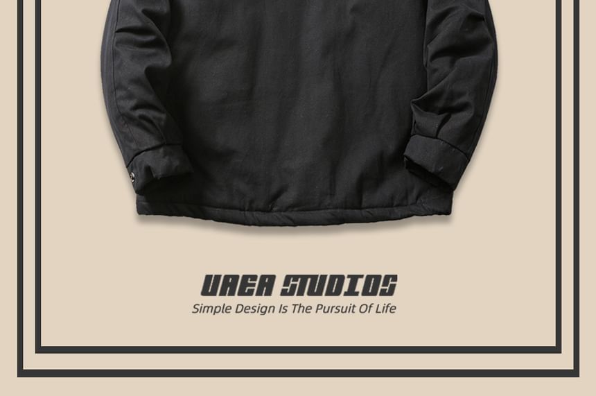 Chuoku - Gewatteerde parka met capuchon en rits