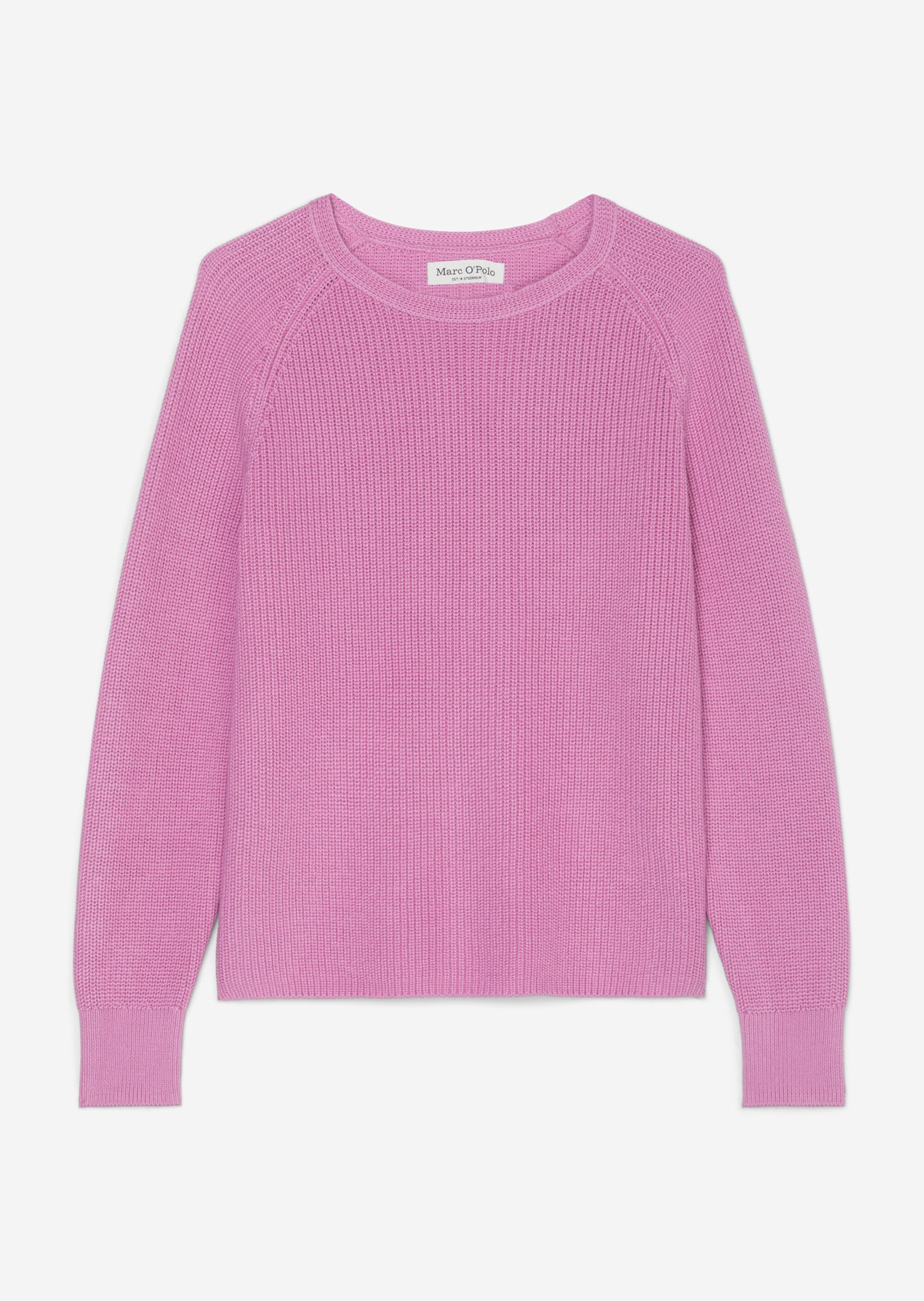 Strickpullover cropped aus Heavy-Weight-Organic-Cotton