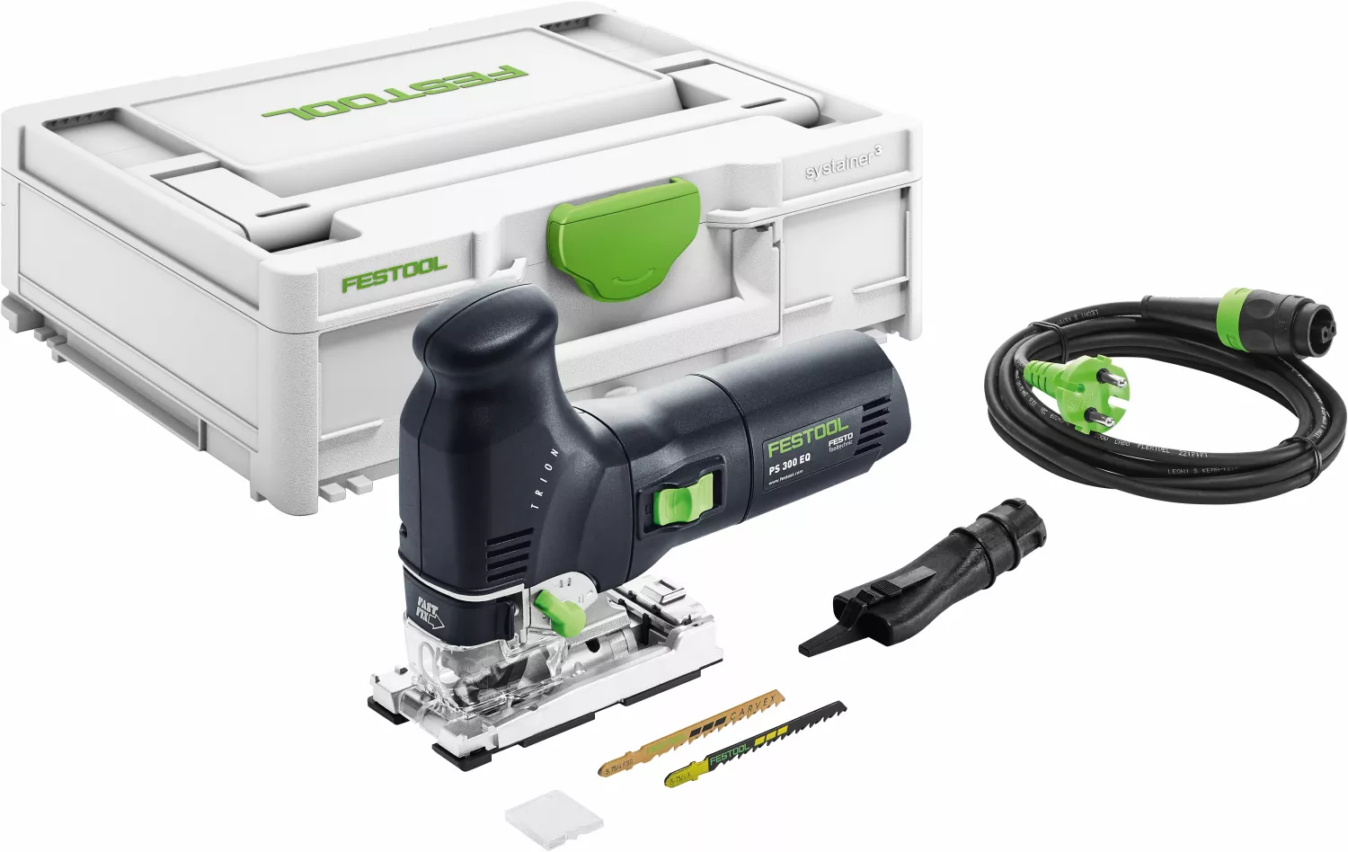 Festool TRION PS 300 EQ-Plus Decoupeerzaagmachine in systainer - 720W - 120mm