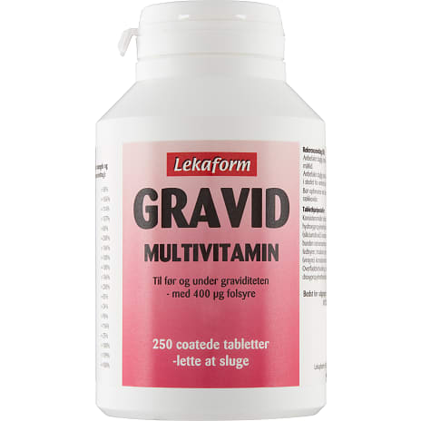 Multivitamin gravid