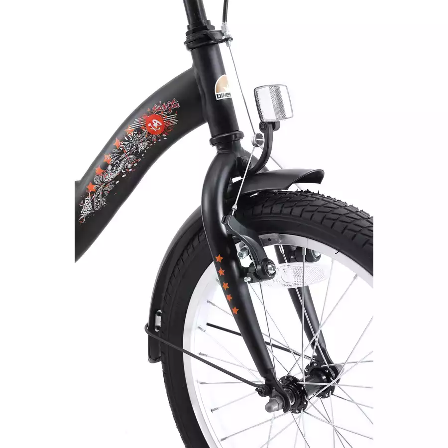 Bikestar Kinderrad 18 Zoll Classic schwarz