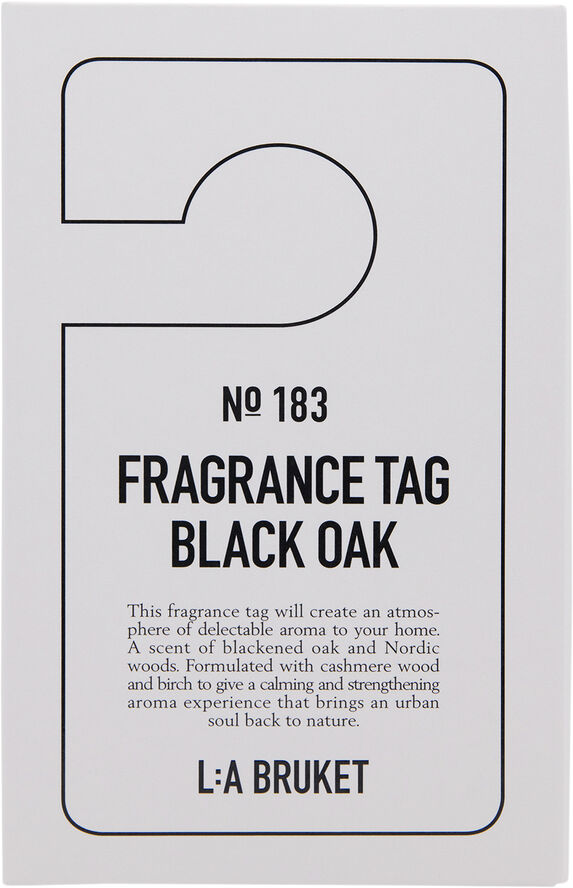 L:a Bruket Fragrance Tag Black Oak