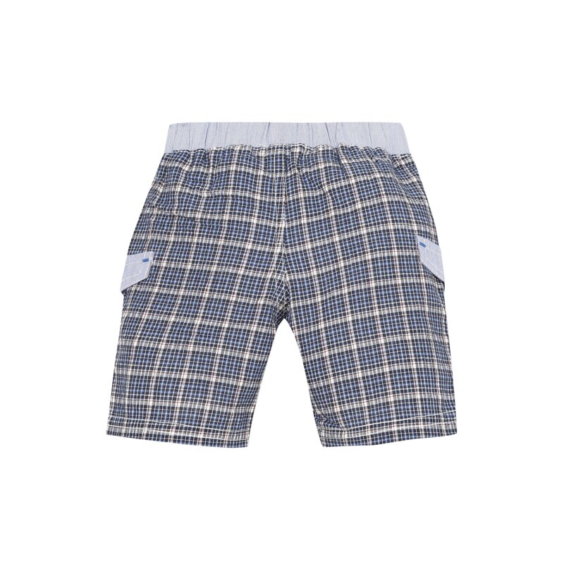 Bermuda en coton marine écossais bébé garçon Absorba Aucune nuance