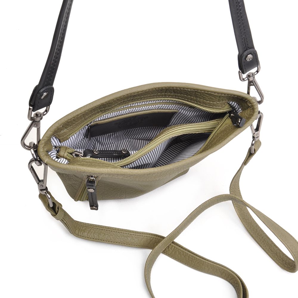 Berba Chamonix Schoudertas Olive